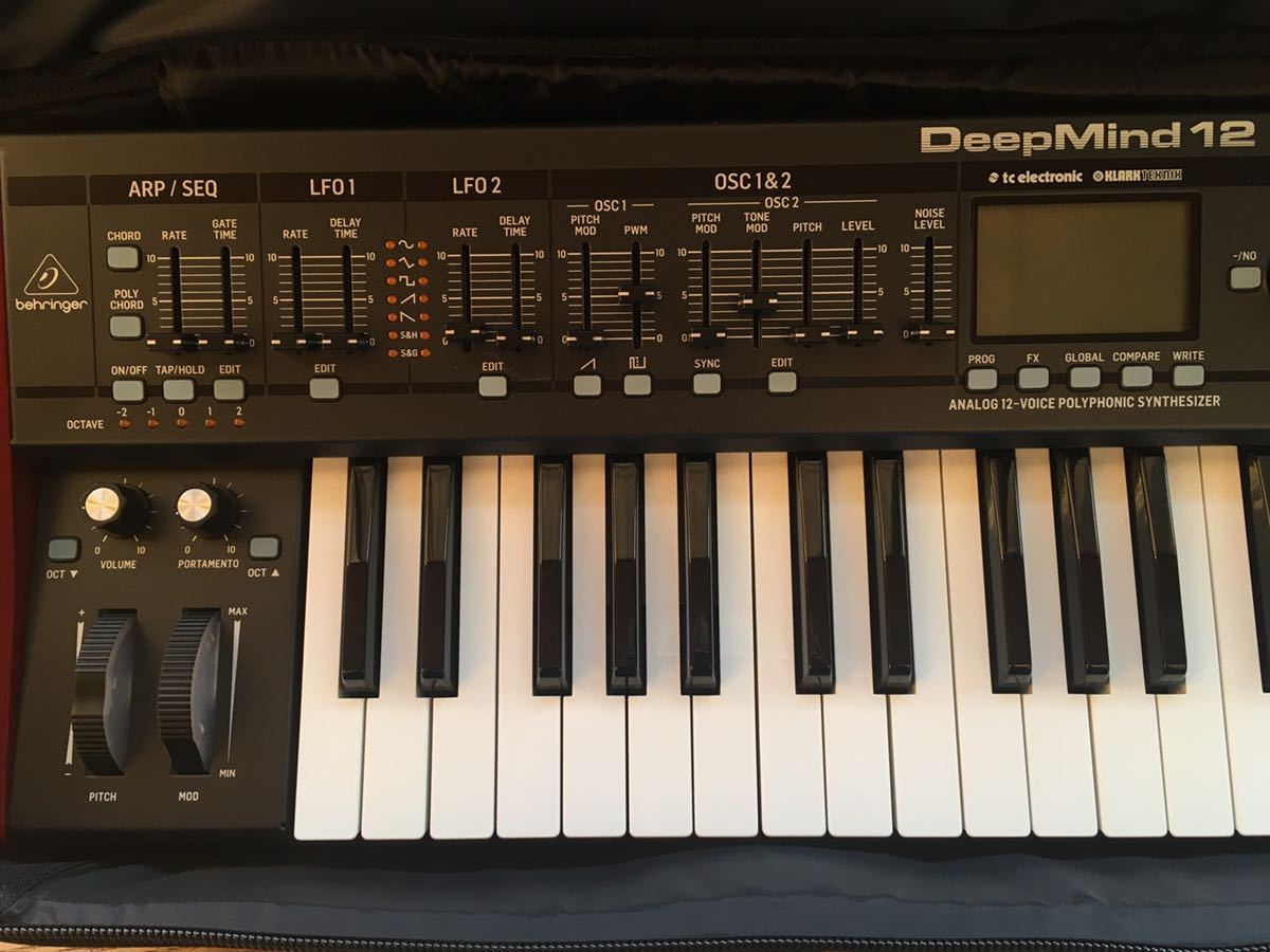 Behringer Analog DeepMind Synthesizer 0 Polyphonic 12-Voice