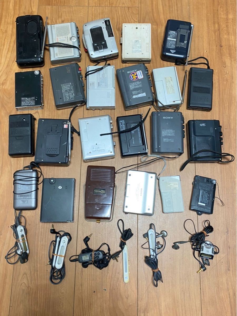 SONY AIWA Panasonic カセットウォークマン ポータブルカセット