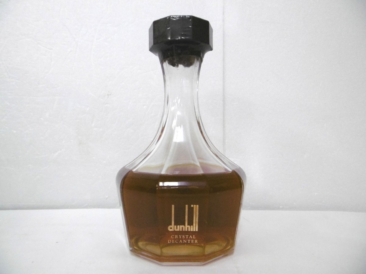 古酒 未開栓 DUNHILL CRYSTAL DECANTER ダンヒル オールド マスター