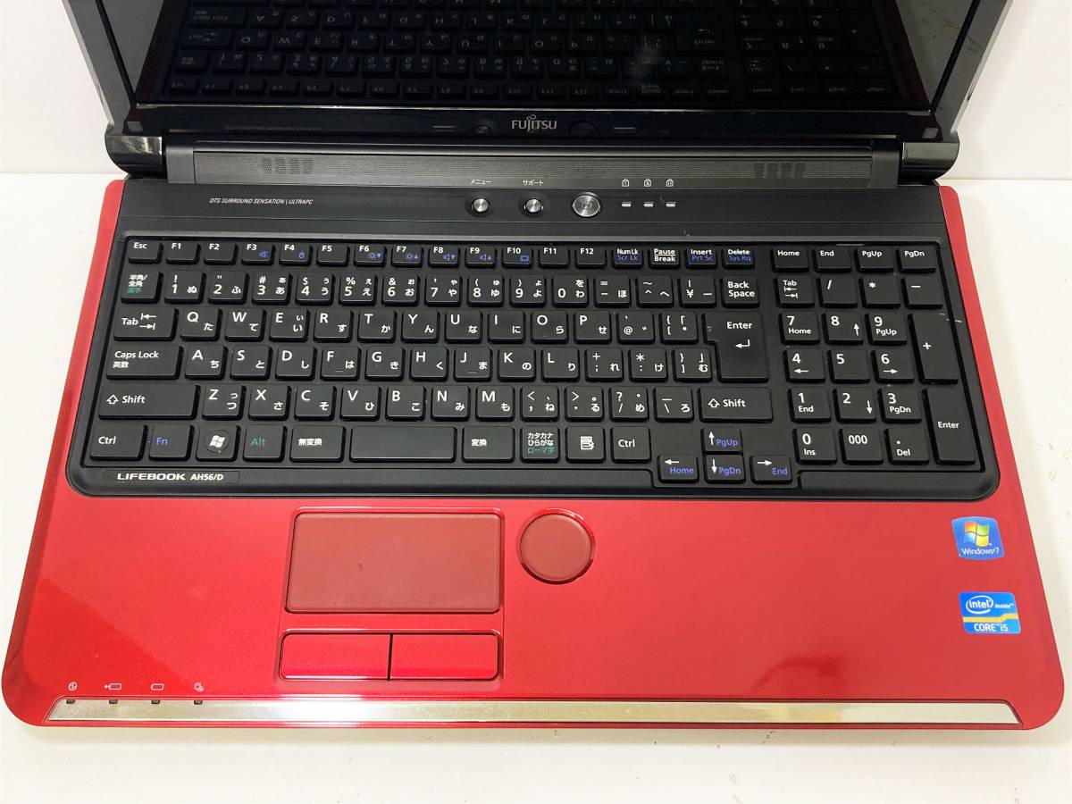 初期化済み☆富士通 LIFEBOOK AH56/D ノートパソコン FMVA56DRY Core 