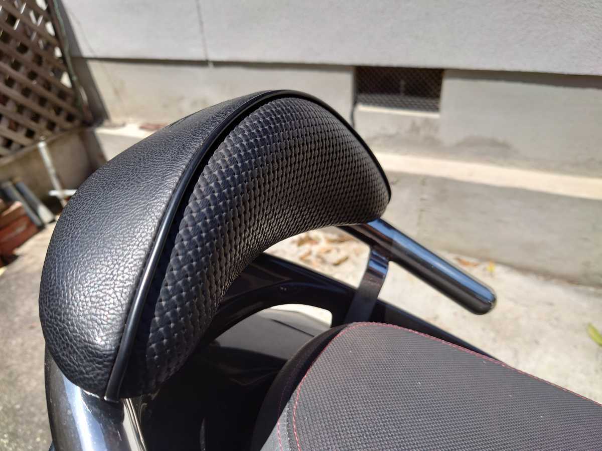 京都発 DCR製 バックレスト付きタンデムバー ヤマハ シグナスX 3型