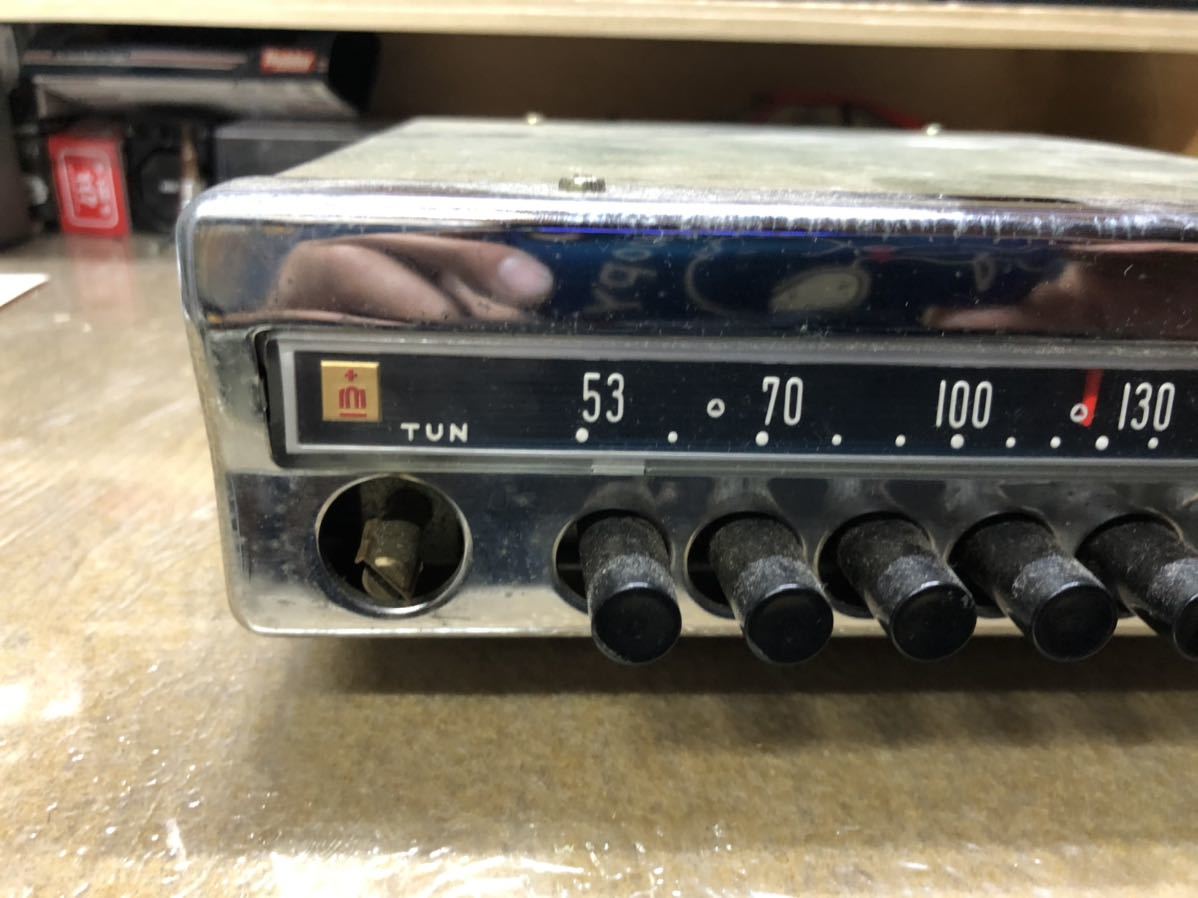 希少！2代目トヨペットクラウンRS41 MS41 純正ラジオ 当時物 中古品 