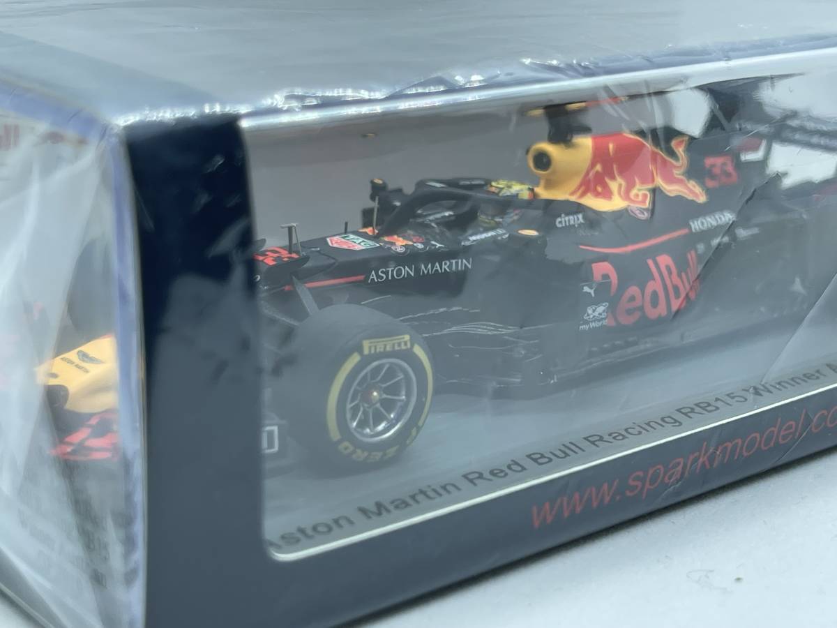 スパーク 1/43 レッドブル RB15 No.33 2019 オーストリアGP ウィナー M