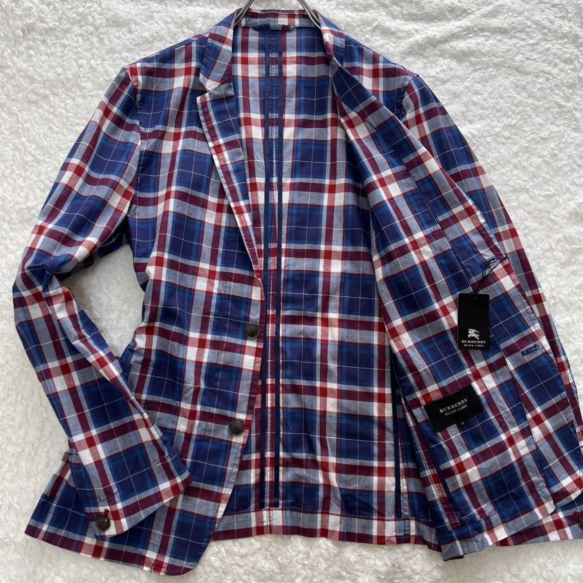 新品 バーバリーブラックレーベル【大人の清潔感】テーラード 
