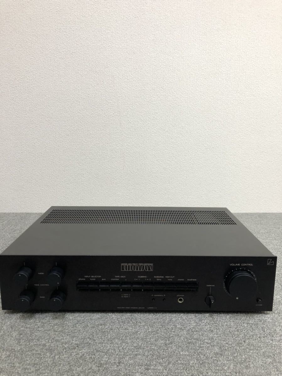 ラックスマン LUXMAN L-3通電確認済み LUXMAN ラックスマン L-3 J-6 LUXMAN 【公式通販】