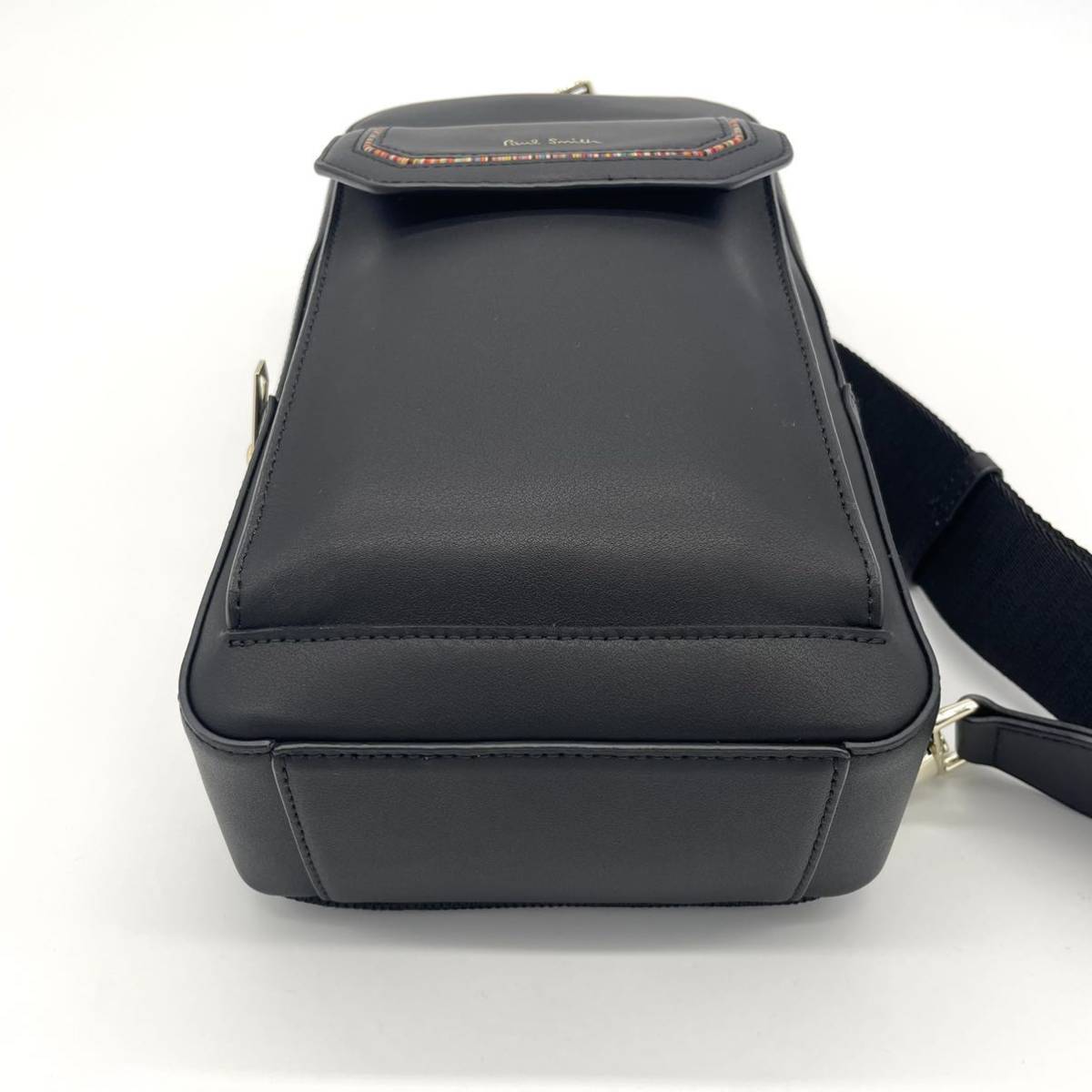 □1円【未使用品】PaulSmith ポールスミス ボディバッグ レザー 