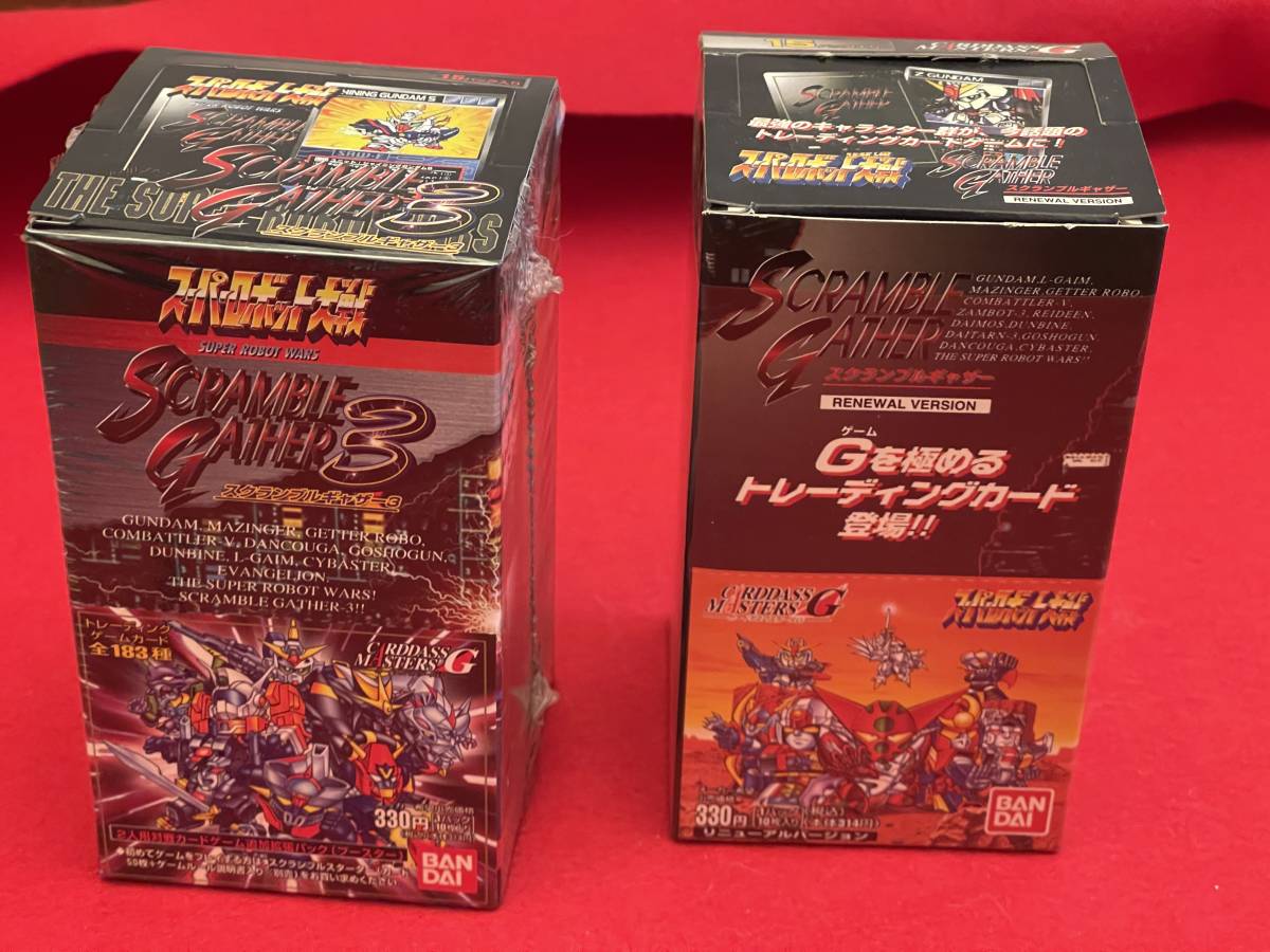 スーパーロボット大戦 スクランブルギャザー ブースター 3パック
