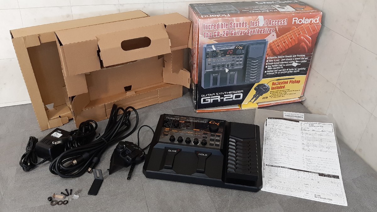 Roland Guitar Synthesizer GR-20 Pickup GRからGKへ・ギター 