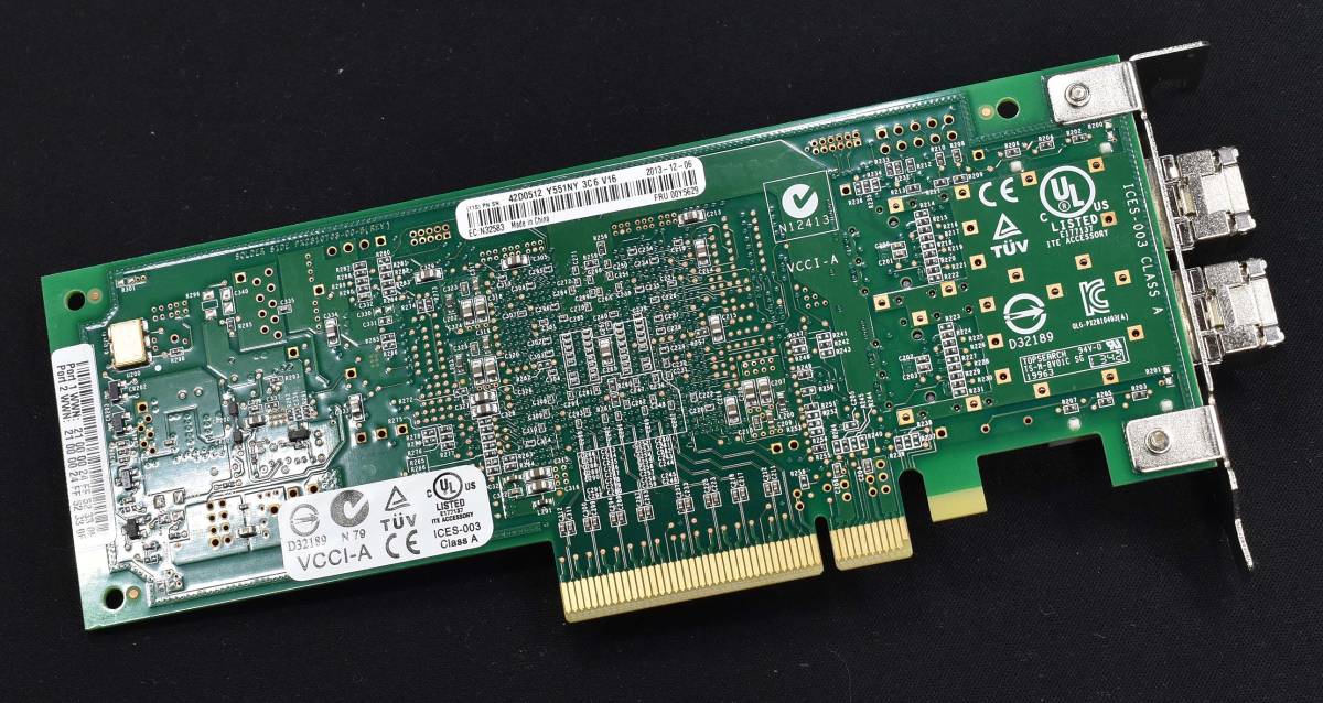 IBM QLE8142-SR-IBM 46K8088 10GB Dual Port PCIe Network Adapter – QLogic QLE8142 Chip, Open Box