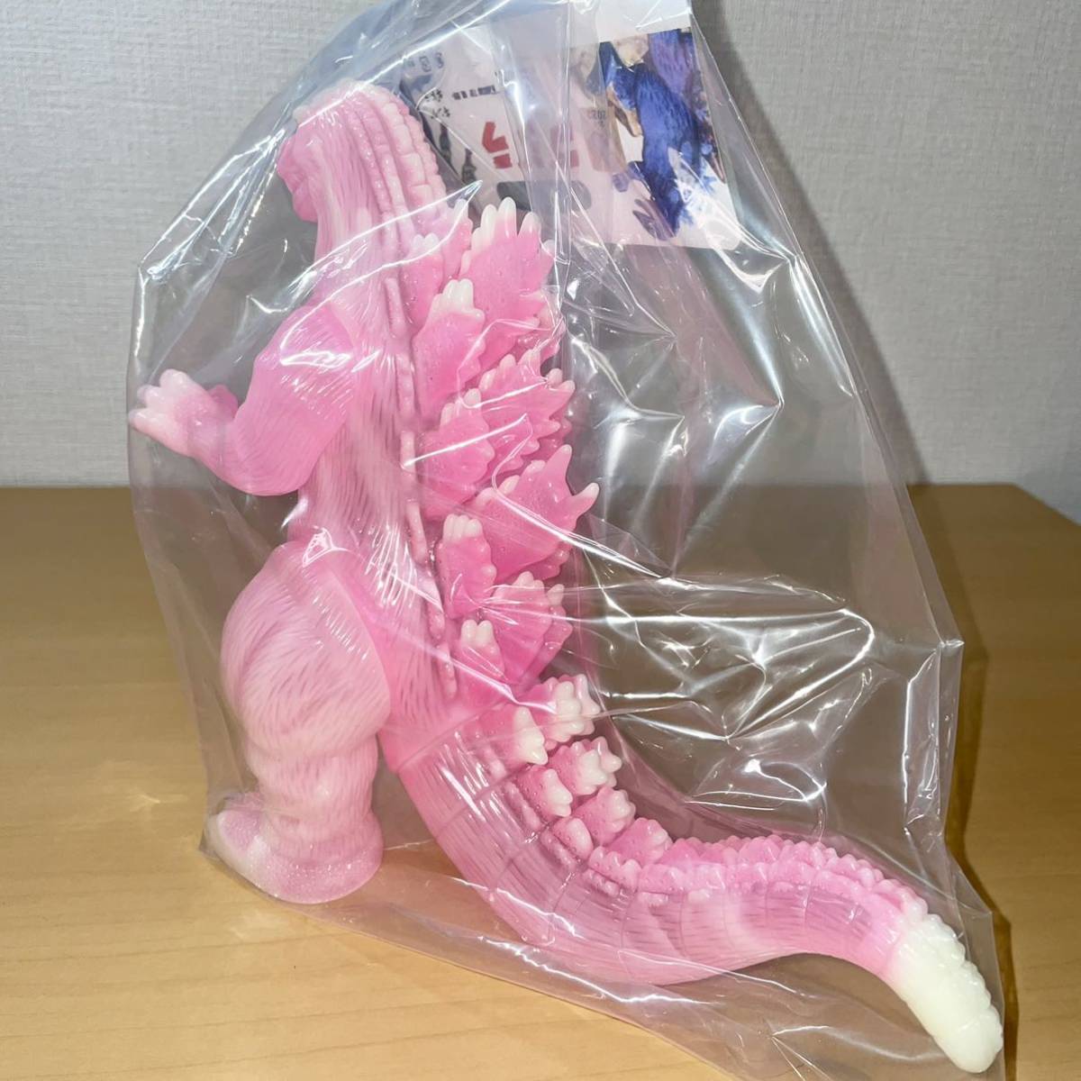 赤 黄色目 ビオゴジ 350 ピンク GID マーブル 蓄光 マルサン ゴジラ