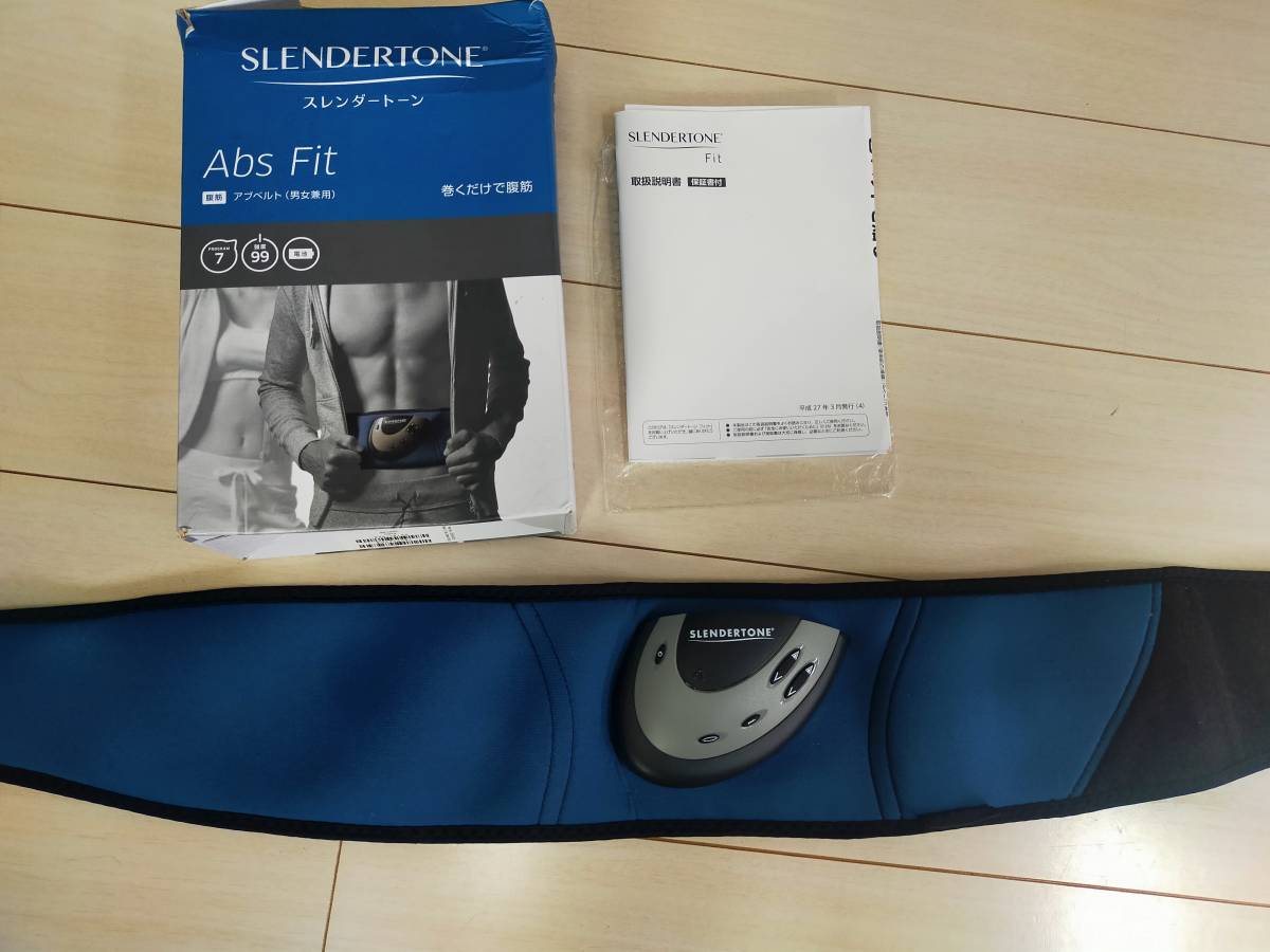スレンダートーン　フィット　アブベルト（男女兼用）☆巻くだけで腹筋☆_1