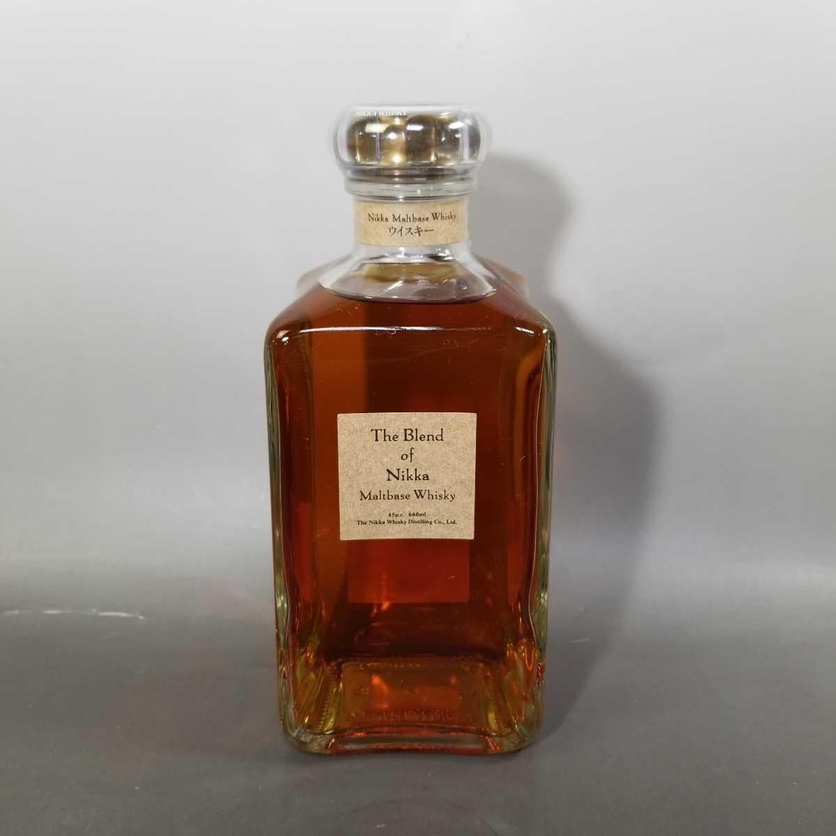 人気SALE，高品質 433【同梱NG】古酒 未開栓 The Blend of Nikka