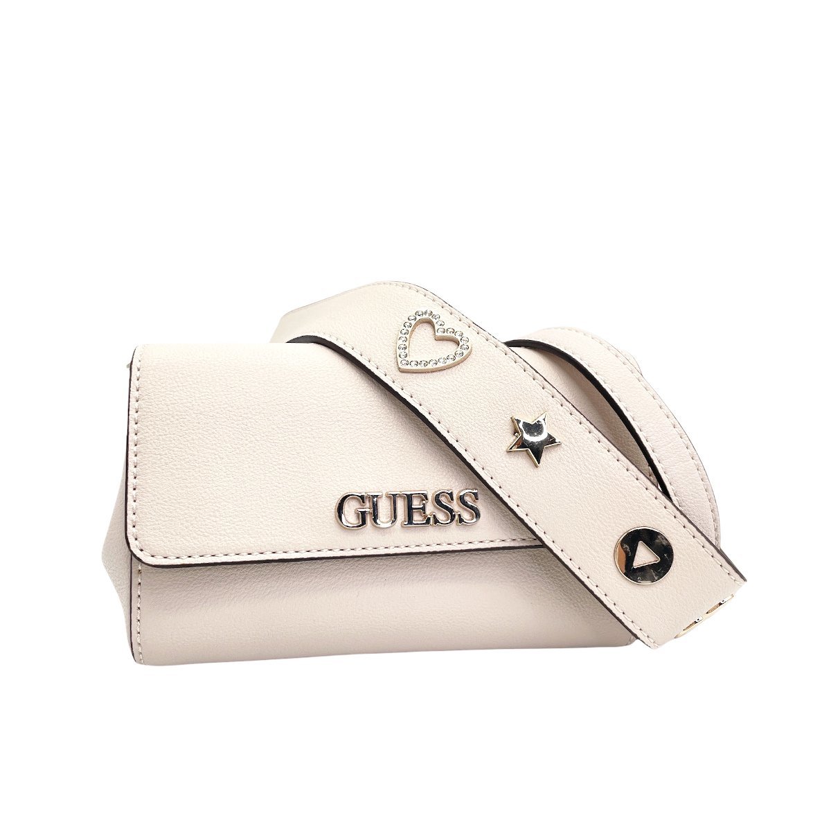 □ 1円～ □ ゲス GUESS □ 2WAY ショルダーバッグ ボディバッグ 