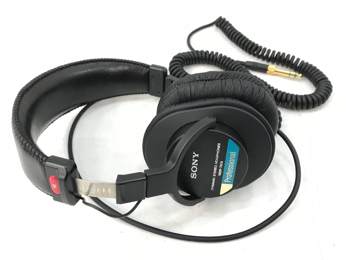 sony MDR-7506 美品 ヘッドホン sony MDR-7506 美品 ヘッドホン