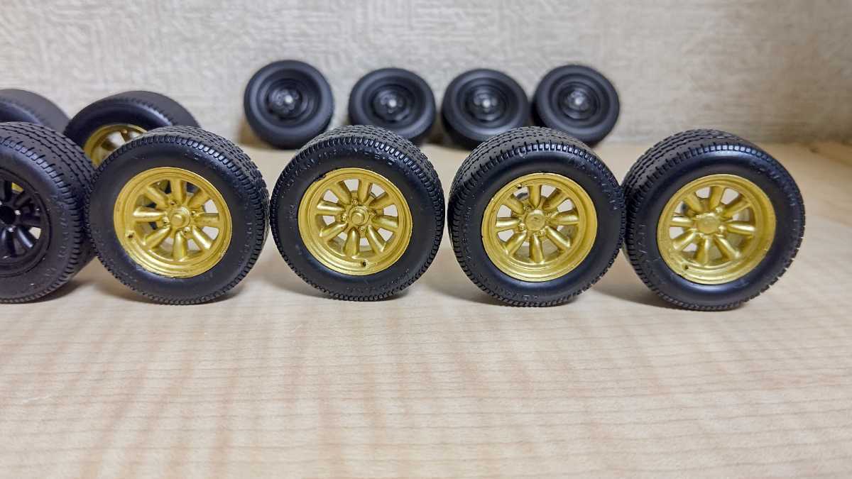 お得 京商 KYOSHO 1/18 ミニカータイヤホイール 4セット