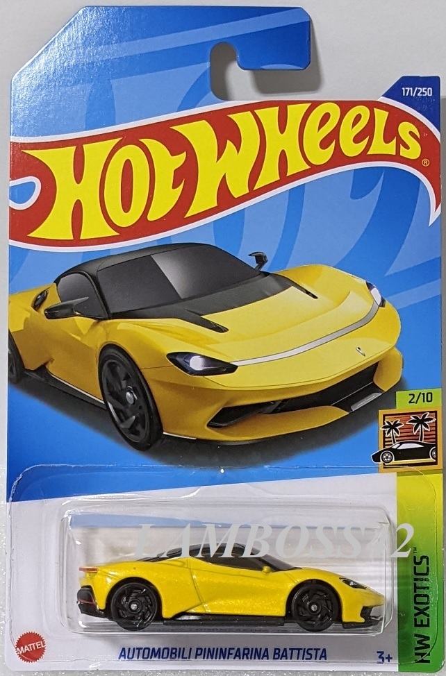 2022 #171-1 ホットウィール Automobili Pininfarina Battista オート 