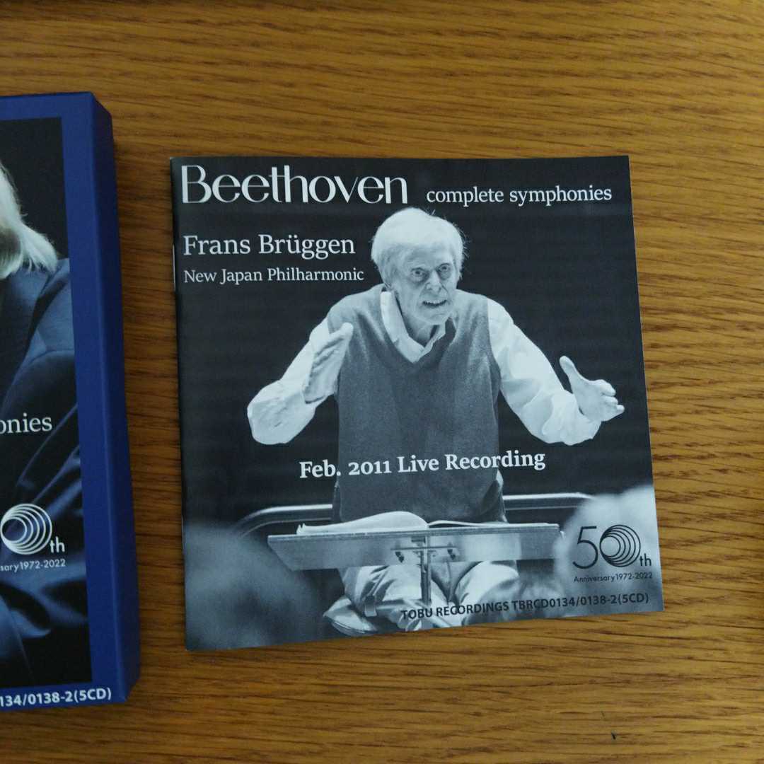 DVD　ベートーヴェン　交響曲全集　ゲルハルト・ボッセ　＆新日本フィル 発売ブリュッヘン＆新日本フィル／ベートーヴェン交響曲全集（5CD