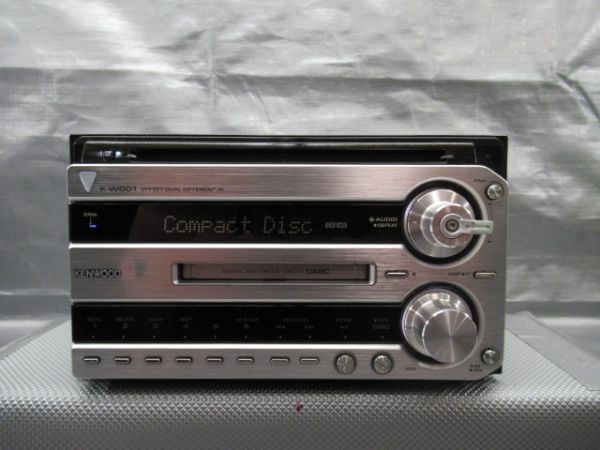 ☆ケンウッド☆K-WD01☆CDMDヘッドユニット☆中古品☆ ☆ケンウッド☆K-WD01☆CDMDヘッドユニット☆中古品☆ Yahoo