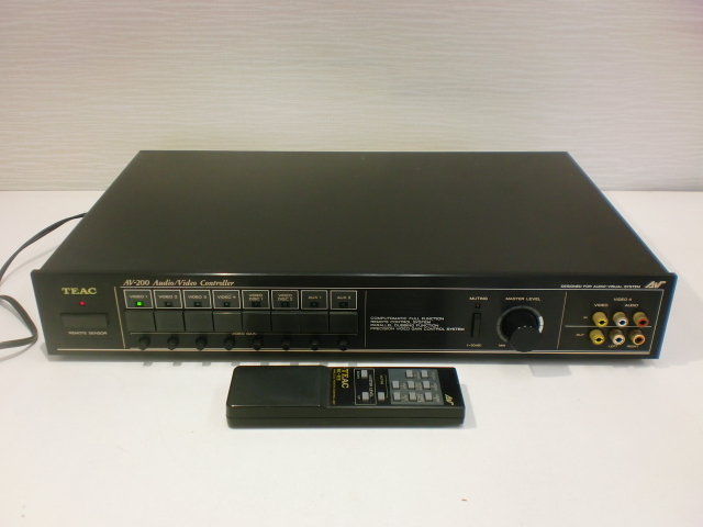 TEAC☆ティアック☆ AVセレクター〔AV-200〕オーディオビデオ 