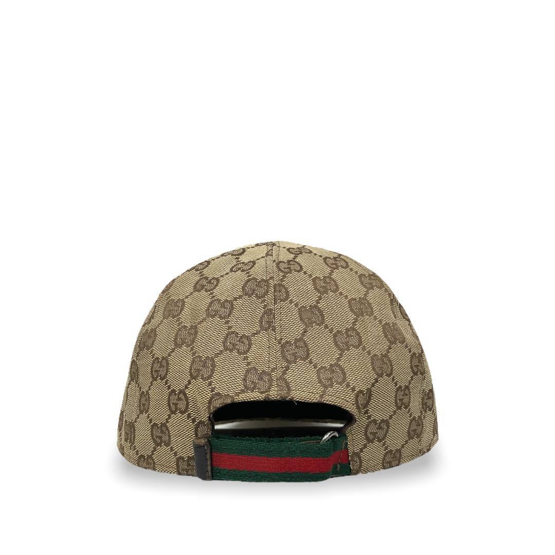 GUCCI グッチ キャップ 帽子 GGキャンバス シェリーライン ロゴ