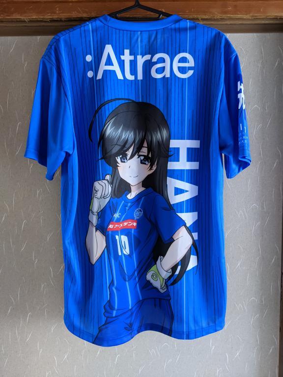 水戸ホーリーホックのガールズ&パンツァーコラボユニフォーム 水戸ホーリーホックのガールズ&パンツァーコラボユニフォーム