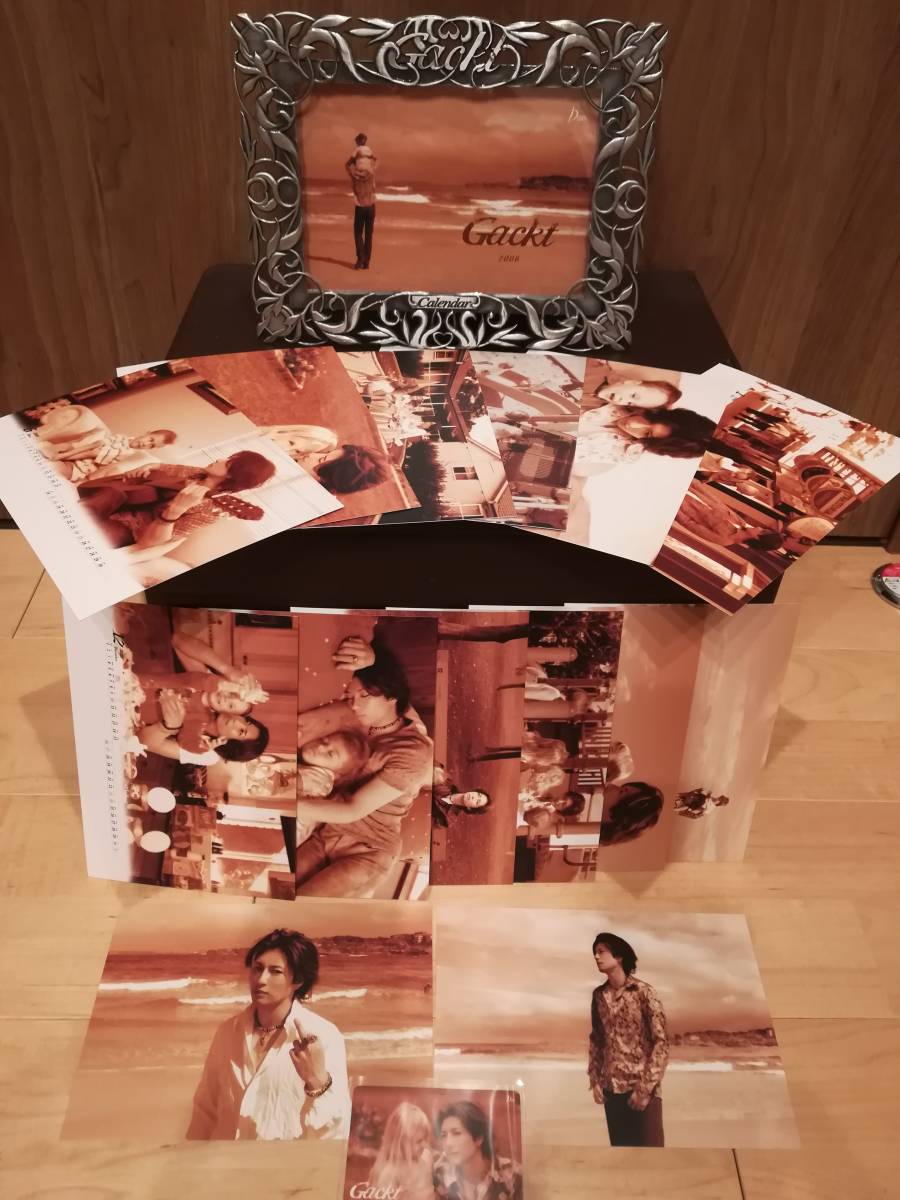 □激レア!!□新品!!未使用!!□Gackt□オフィシャル卓上カレンダー 