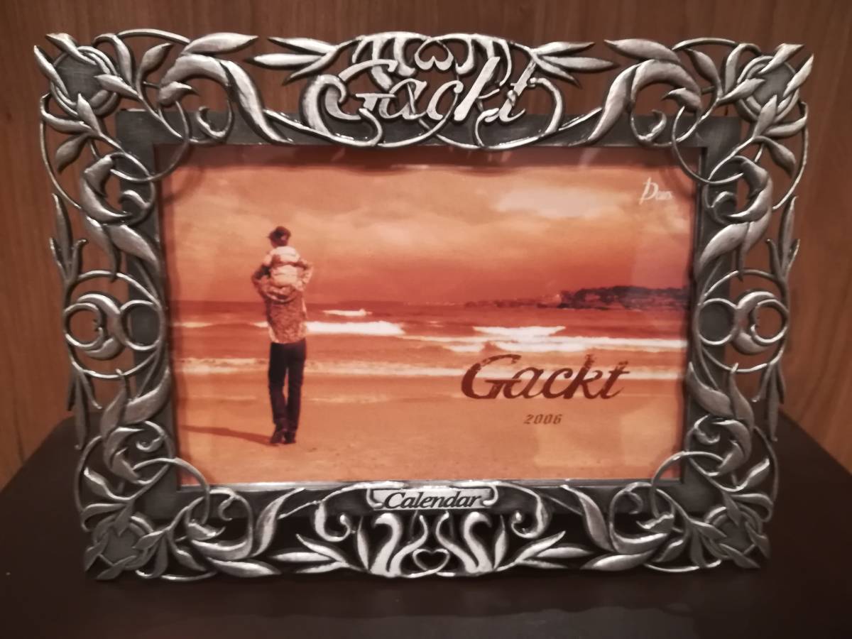 □激レア!!□新品!!未使用!!□Gackt□オフィシャル卓上カレンダー 