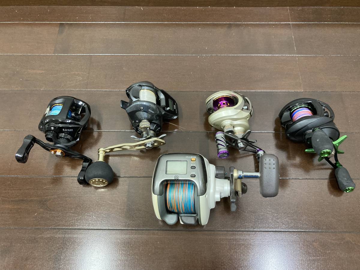 リール5個 スピニングリール 5個セット リール5個セット simano daiwa