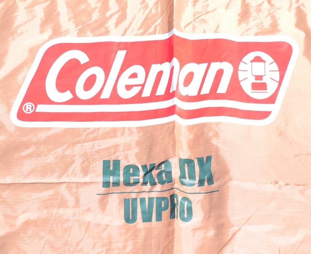 コールマン ヘキサDX タープ 170T13200J 耐水性約1200mm 使用時サイズ約500×480×230～250(h)cm Coleman