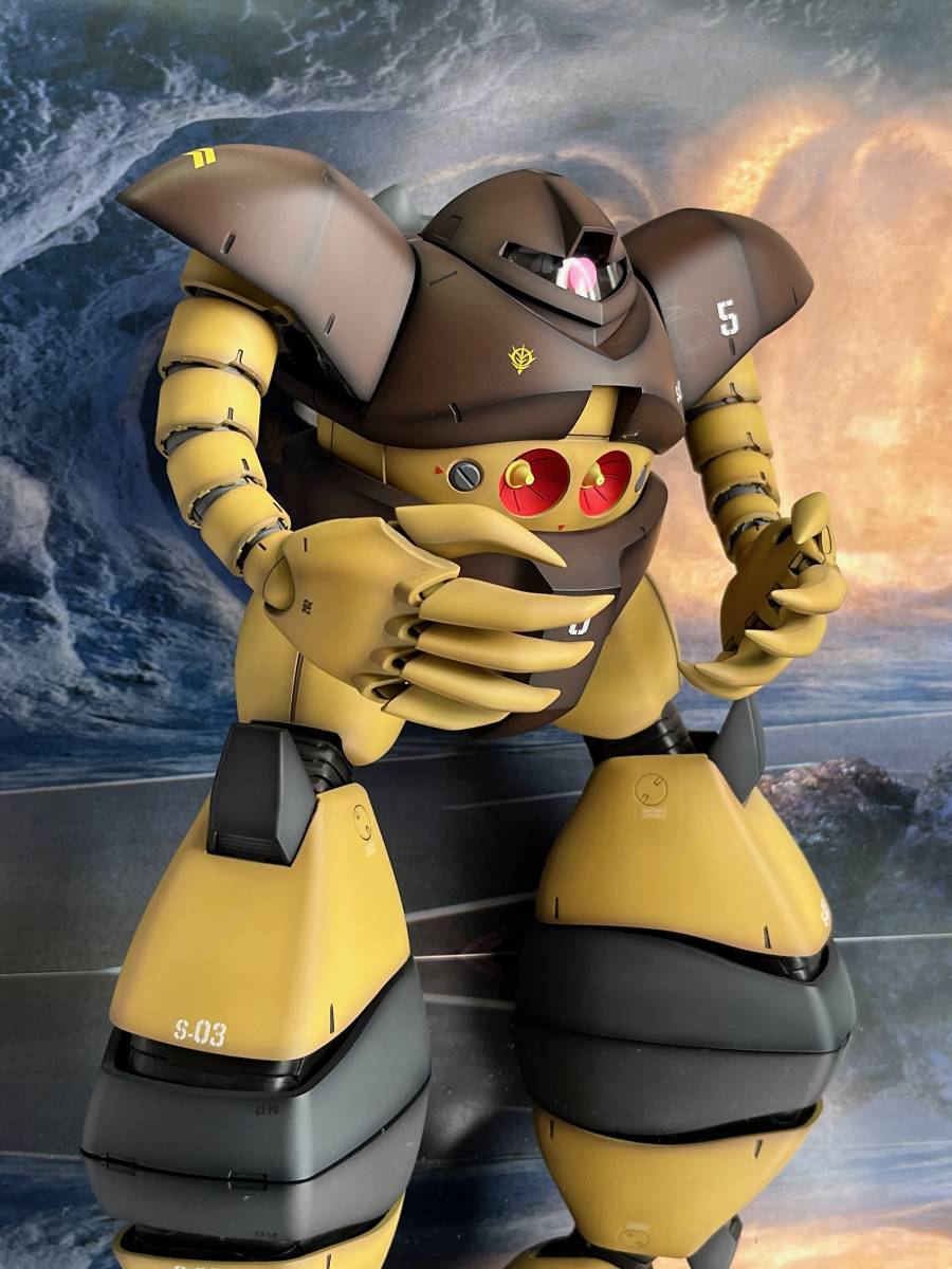 HG MSM-03 ゴッグ塗装済完成品 ミニゴッグ付 HGUC 1⁄144 MSM-03 ゴッグ