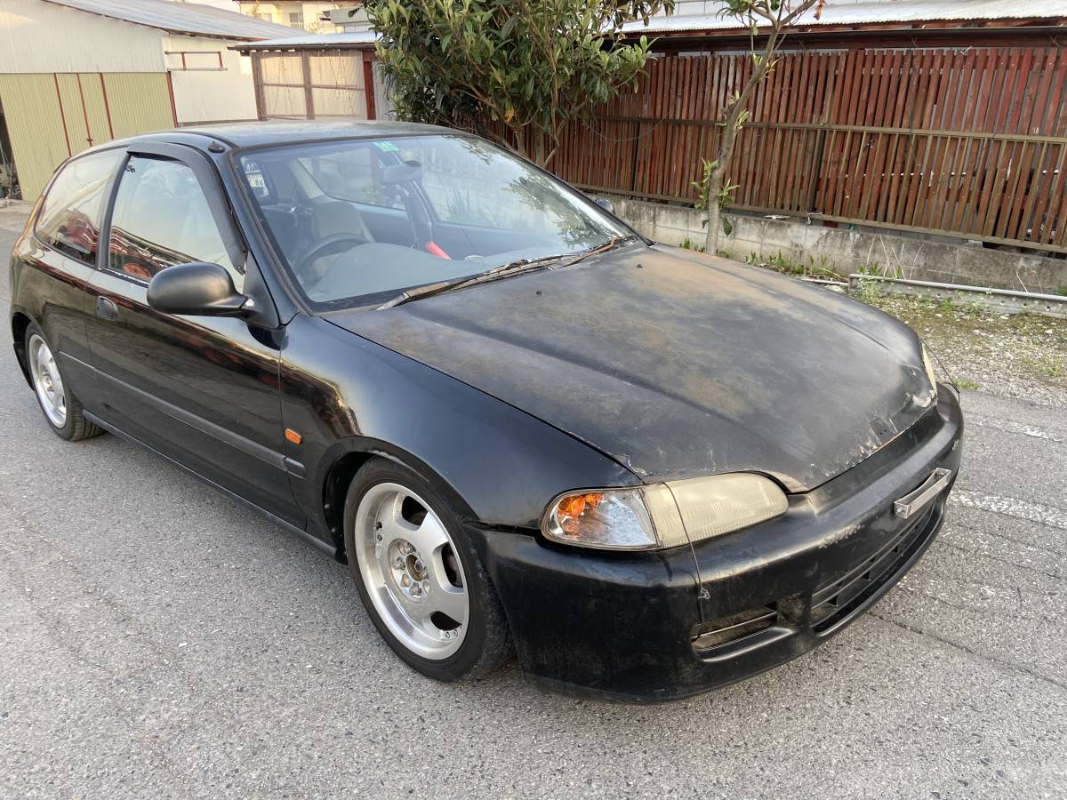 シビックeg6 EG3 部品取り丸車 H6年式 シビック 5速車 丸ごと部品取り