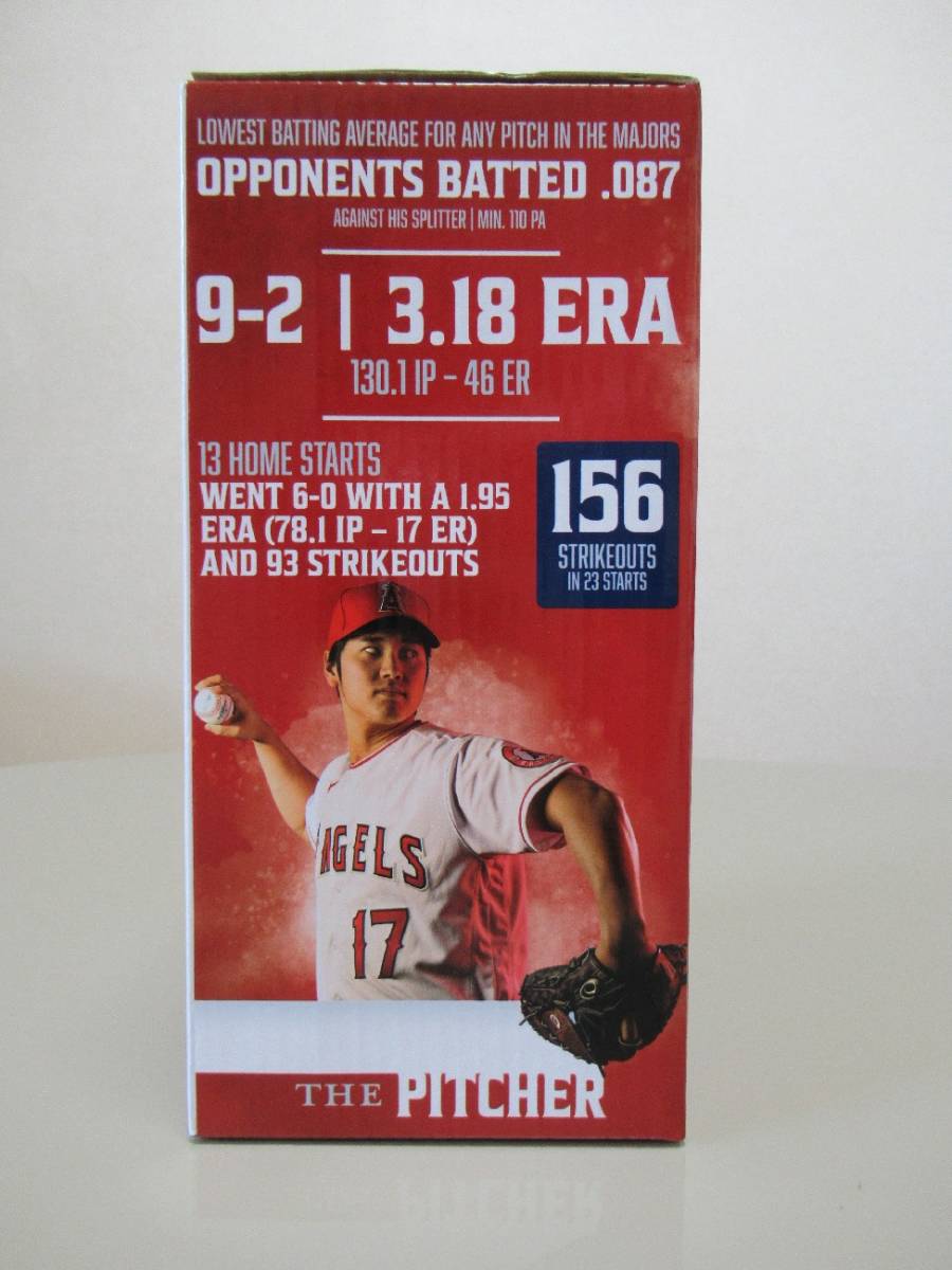 大谷翔平選手 2021年の歴史的シーズンを記念したボブルヘッド フィギュア／2022年4月8日ギブアウェイ 球場配布 バブルヘッド人形