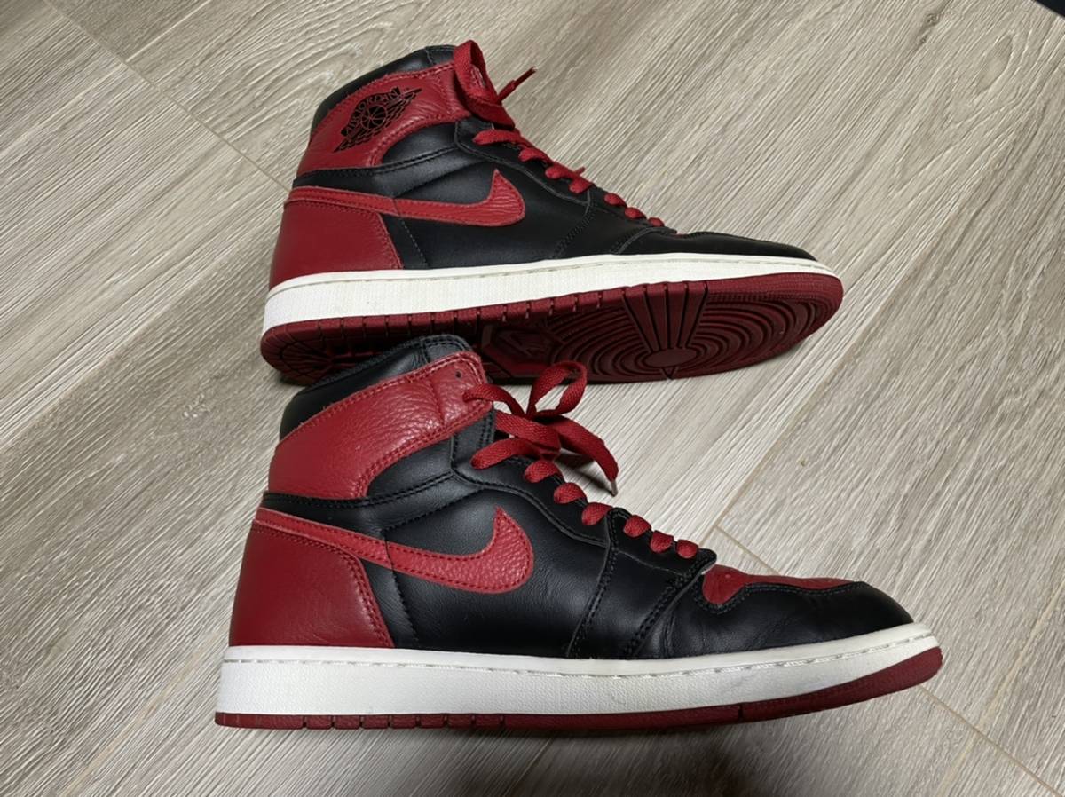 NIKE AIR JORDAN 1 RETRO HIGH OG BLED BANNED 555088 001 エア 