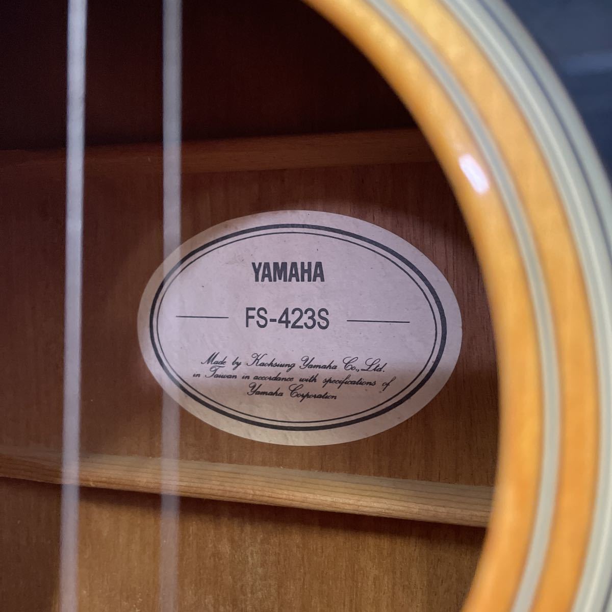 ○288○ アコースティックギター YAMAHA ヤマハ FS-423S ジャンク品