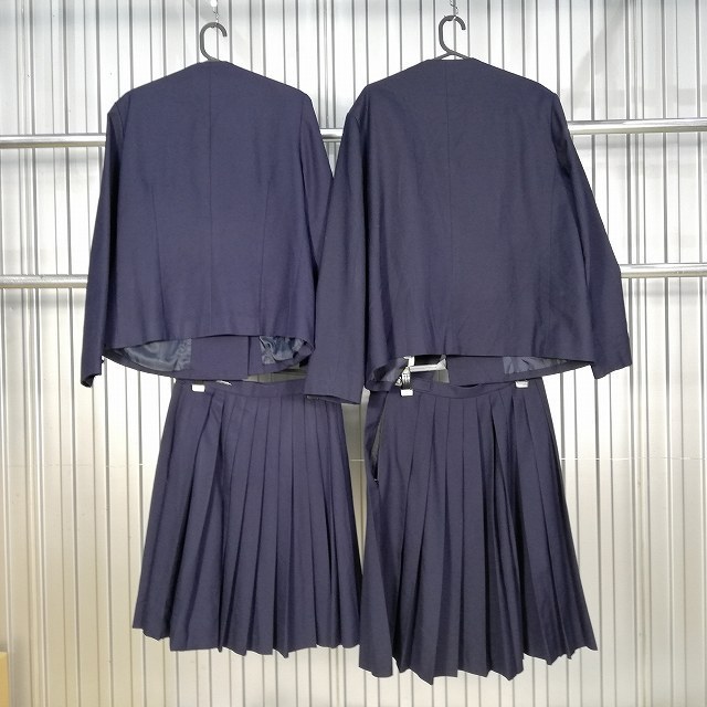 学生服 制服 【大量】【8点】1円 イートン ジャケット スカート セット 女子 中学 高校 中古 いろいろ 詰合わせ 39CS-991_3