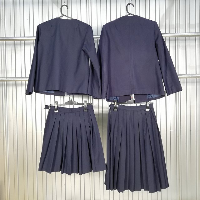 学生服 制服 【大量】【8点】1円 イートン ジャケット スカート セット 女子 中学 高校 中古 いろいろ 詰合わせ 39CS-991_5
