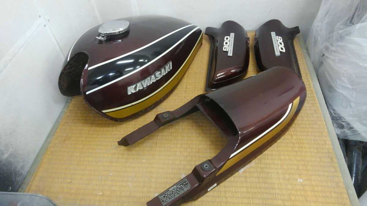委託商品 Kawasaki Z1b 外装セット 茶玉 純正オリジナル塗装 検索ワード Z2 タイガカラー 火の玉 風神 青玉 イエローボール カワサキ用 売買されたオークション情報 Yahooの商品情報をアーカイブ公開 オークファン Aucfan Com