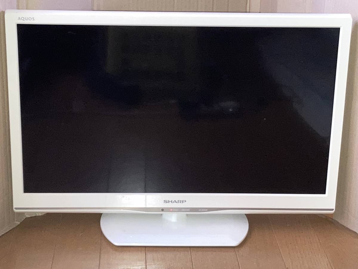 24 インチ 液晶テレビ SHARP AQUOS LC-24K20 2015年製 リモコン付