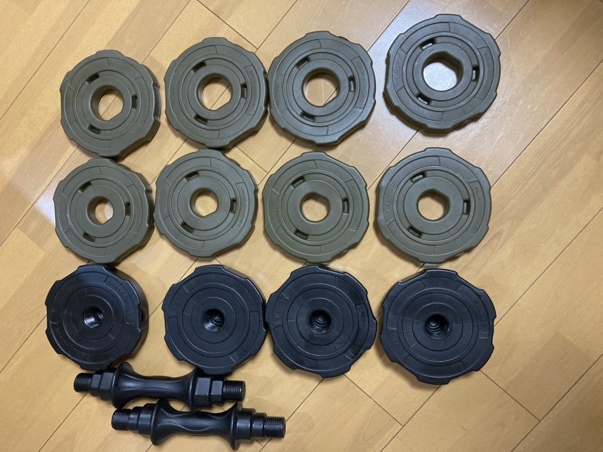ダンベルセット　筋トレ　11kg x 2 _2