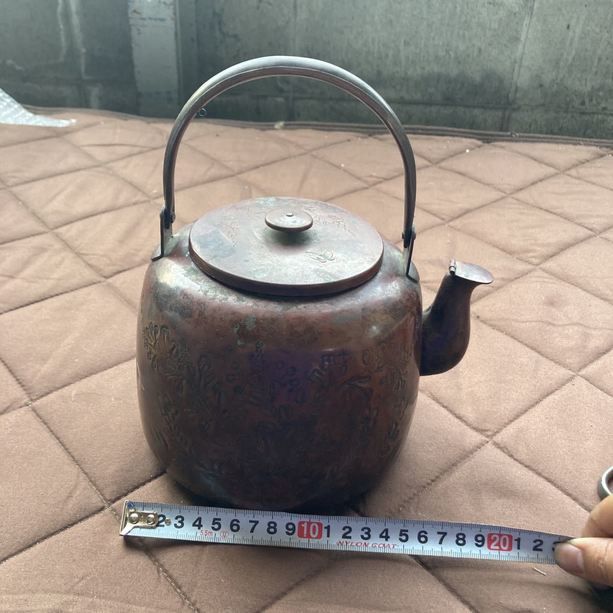 水注 銅瓶 茶道具 薬缶 やかん 水次 銅製 水差 ヤカン ケトル 銅 急須