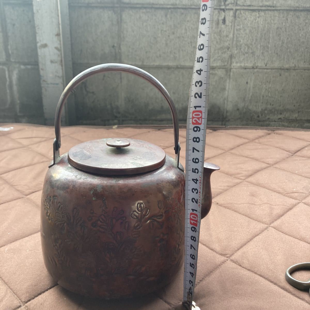 水注 銅瓶 茶道具 薬缶 やかん 水次 銅製 水差 ヤカン ケトル 銅 急須
