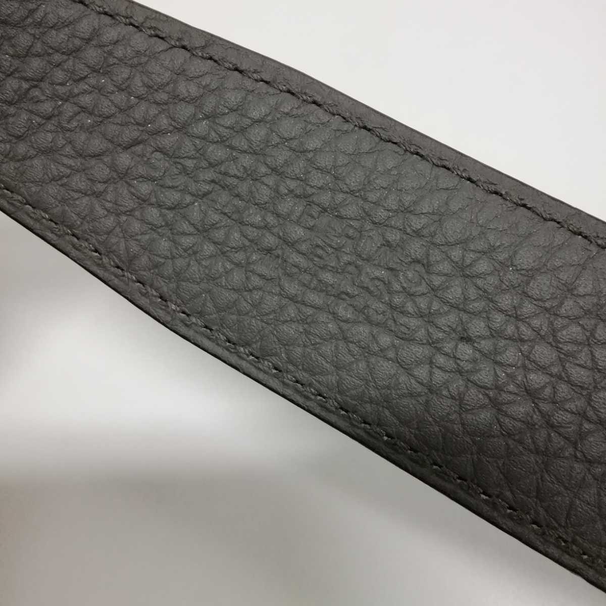HERMES エルメス ベルト レザー フランス製 ベルトバックル Hダンクル 