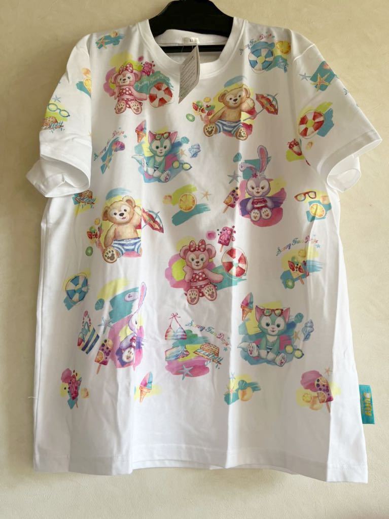 レア タグ付き ディズニーシー限定 ダッフィー シェリーメイ ジェラトーニ ステラルー ｔシャツ ｌｌサイズ ダッフィー ダッフィー 売買されたオークション情報 Yahooの商品情報をアーカイブ公開 オークファン Aucfan Com