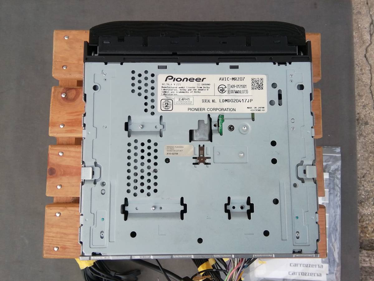 ☆作動確認済☆ カロッツェリア ワンセグ・メモリーナビ AVIC-RZ300