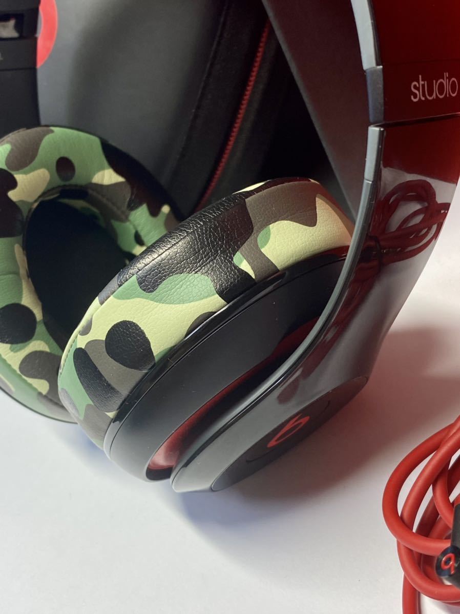 ☆1円～Beats by Dr.Dre ビ―ツ Studio ◇ヘッドホン/有線/密閉型/B0500