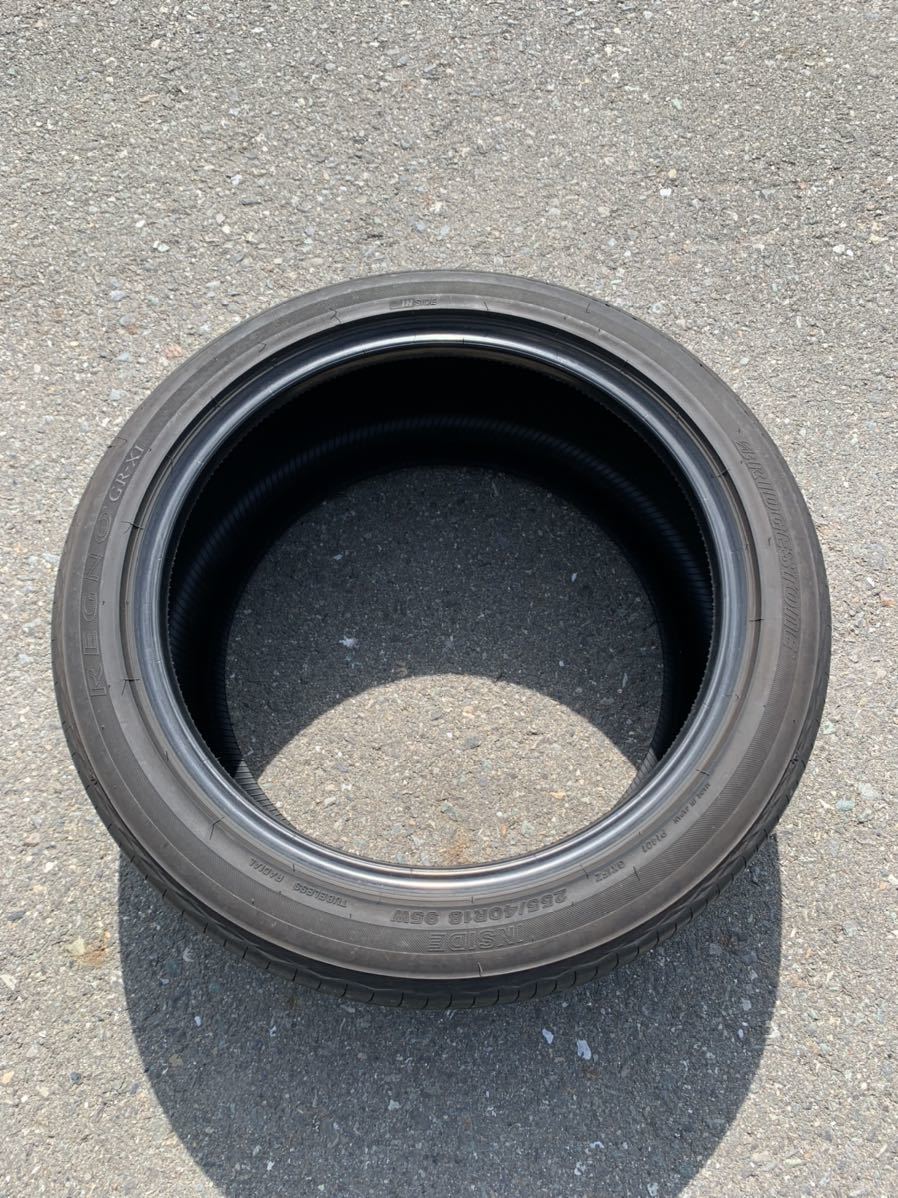 BRIDGESTONE ブリヂストン REGNO レグノ GR-XI 中古タイヤ2本 夏タイヤ