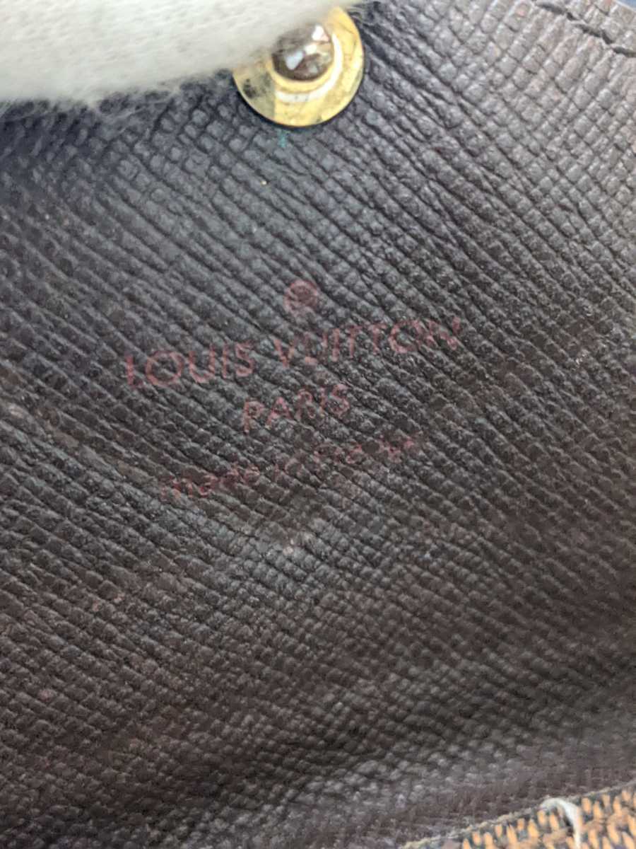 【美品】LOUIS VUITTON　ルイヴィトン ダミエ・エベヌ 長財布 ポルトフォイユ オリガミロン ダミエ ルイヴィトン VUITTON ブラウン 茶 ダミエキャンバス