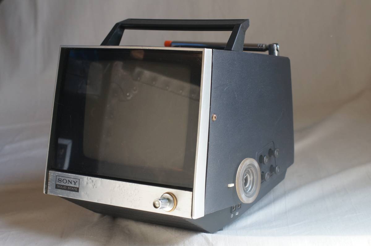 ●sony 7-76 ソニー トランジスタテレビ ジャンク ヴィンテージ アンティーク_2