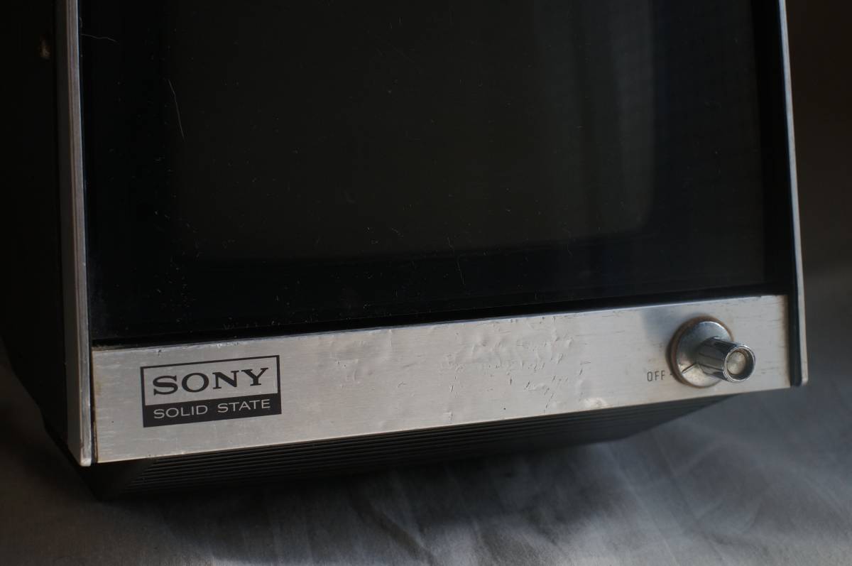 ●sony 7-76 ソニー トランジスタテレビ ジャンク ヴィンテージ アンティーク_6