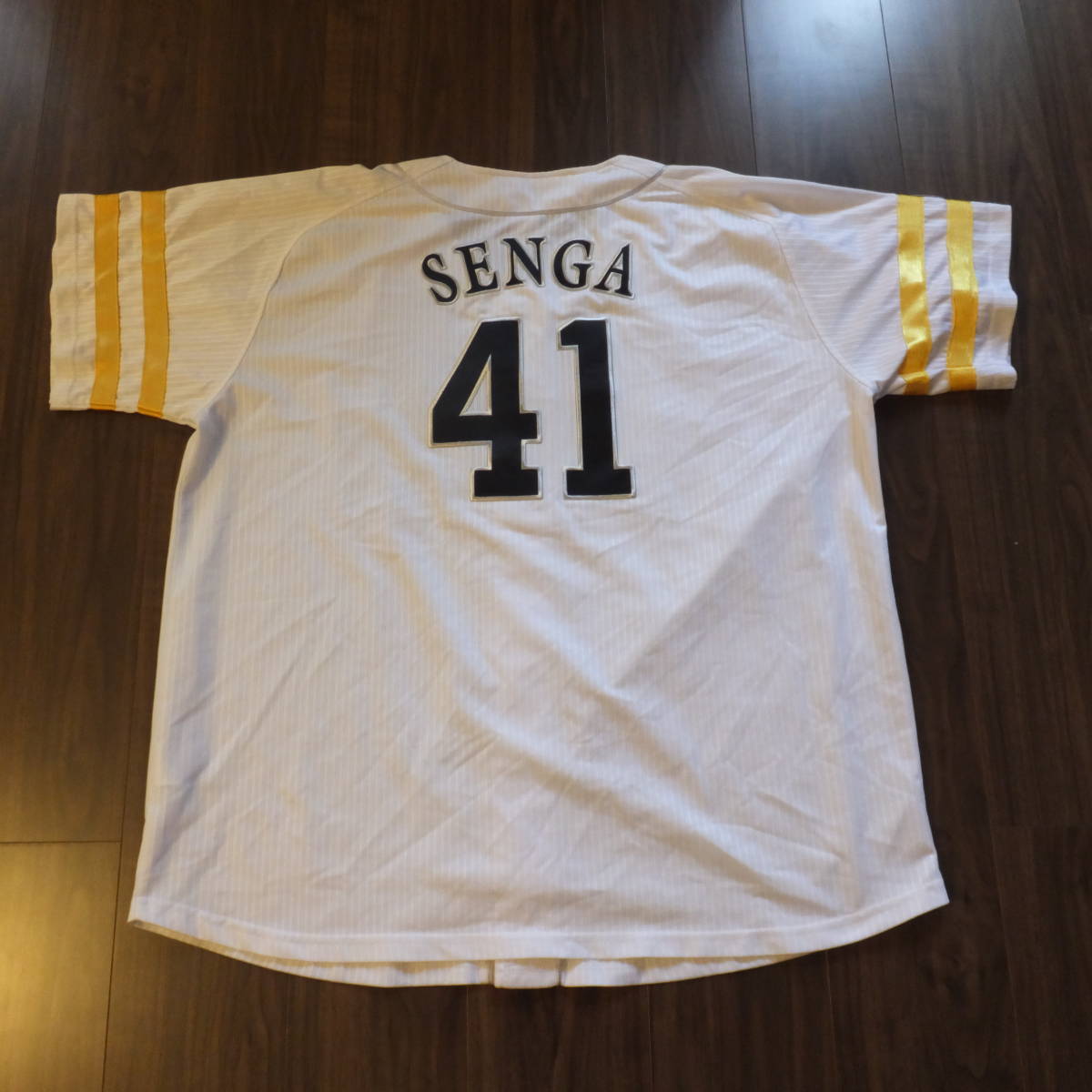 【NPB/USED】Majestic製☆ソフトバンクホークス☆千賀滉大投手